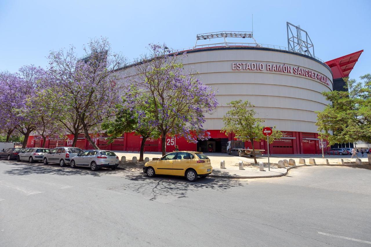 Apartamento Luminoso Y Acogedor En Sevilla. A/C. Bagian luar foto