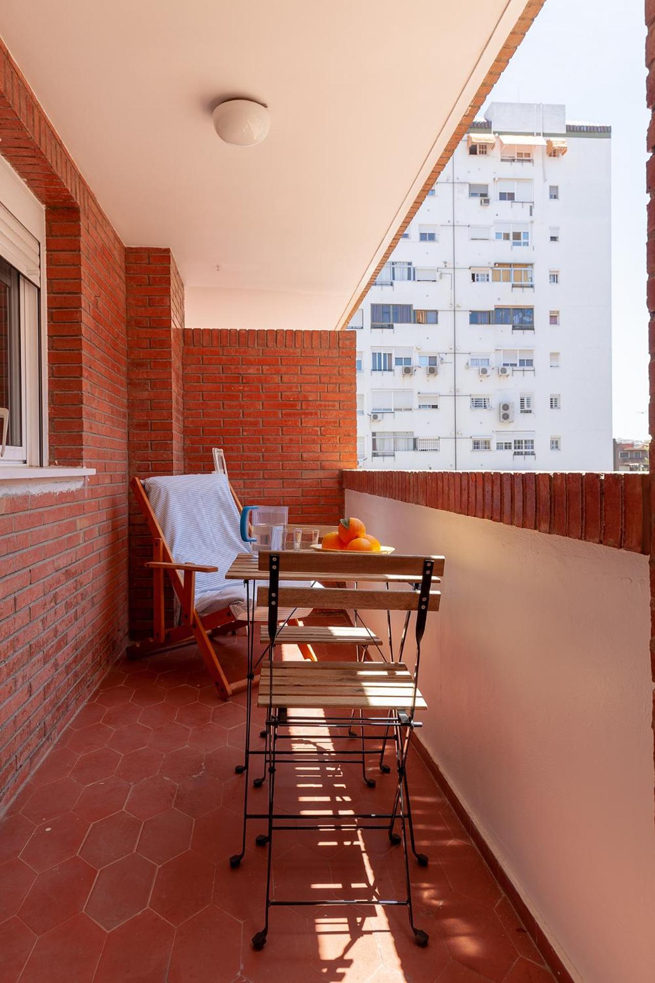 Apartamento Luminoso Y Acogedor En Sevilla. A/C. Bagian luar foto